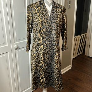 J McLaughlin animal print dress